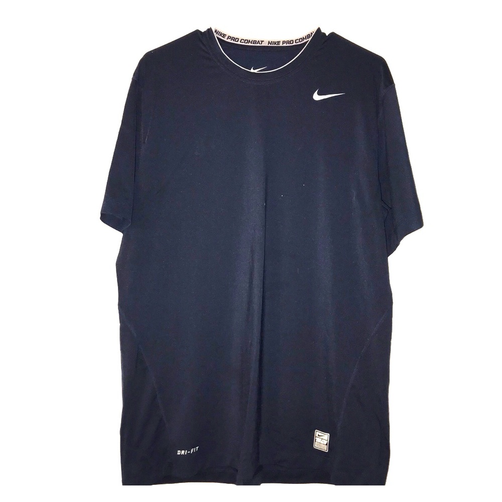 Nike Pro Combat Dri Fit Fitted Shirt Size XL